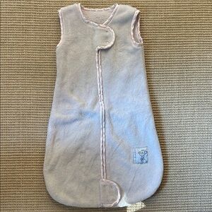 Little Giraffe Cream and Pink Kids Pajama Sleep Sack